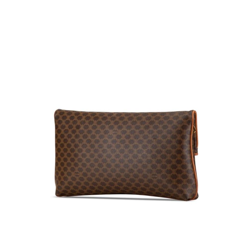 Pre Loved Celine Macadam Coated Canvas Clutch - Picture 2 of 7